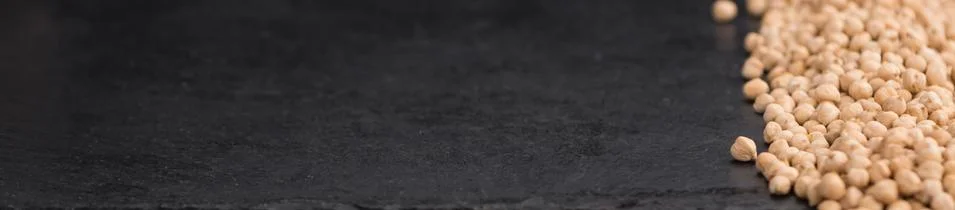 Chickpeas selective focus Stock Photos