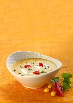 Chickpeas soup Stock Photos