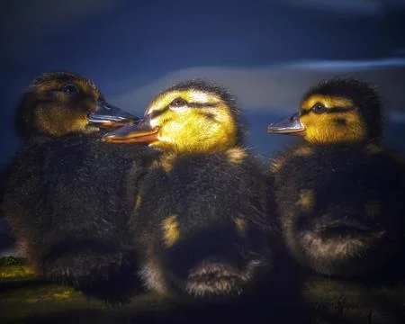 Chicks Foto stock