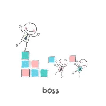 Chief Stock Illustration