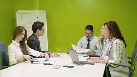 Chief manager shake hand to the partner because of success deal and sign Stock Footage 82584274