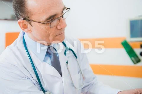 Chief of Medicine Physician Stock Photos