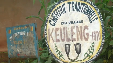 Chiefdom sign Stock Footage 81432325