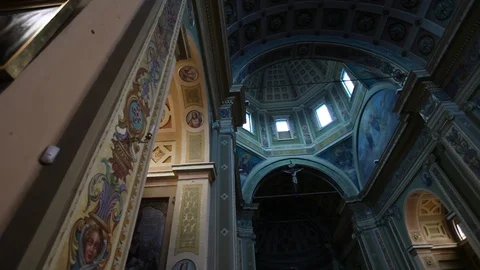 Chiesa di San Giorgio - Bernate Ticino MI - Italy Stock Footage 80915522