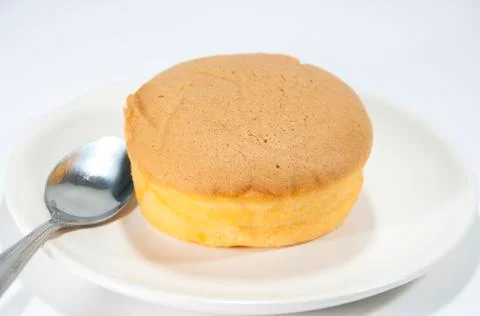 Chiffon cake Stock Photos