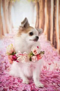 Chihuahua in studio Stock Photos