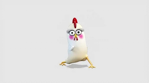 Chiken fight 库存影片 163294982