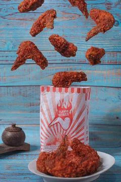 Chiken wings Stock Photos