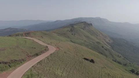 Chikkamagaluru aerial view Stock Footage 308567364