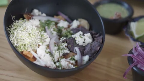 Chilaquiles Breakfast Stock Footage 144209251