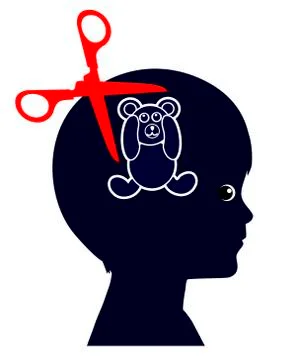 Child Abuse Illustrazione stock