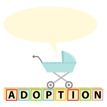Child Adoption Icon Stock Illustration