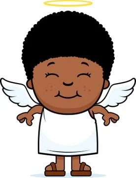Child angel Stock Illustration