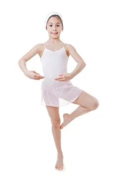 Child ballet pose Stock Photos