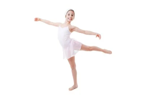 Child ballet pose Stock Photos