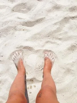 Child at the beach Stock Photos
