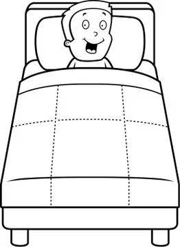 Child Bedtime Stock Illustration