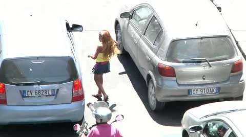 Child beggar. Video stock 11495988