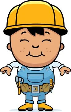 Child builder Stock Illustration