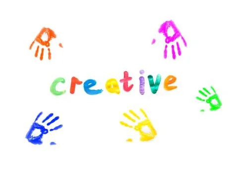Child creativity concept Stock Photos