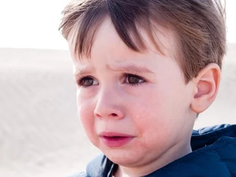 Child cry Foto stock