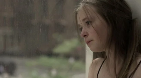 Child crying in slow motion Stock-Footage 40500407