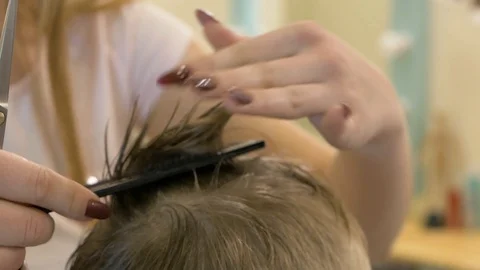 The child is cut Stock Footage 99858523