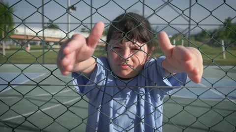 The child is in despair. Stock Footage 232958998