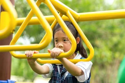 Child with Determination Concept Stock Photos
