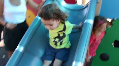 Child development playground Stock Footage 12467487