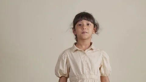 Child Displaying a Range of Emotions Stock Footage 281359129