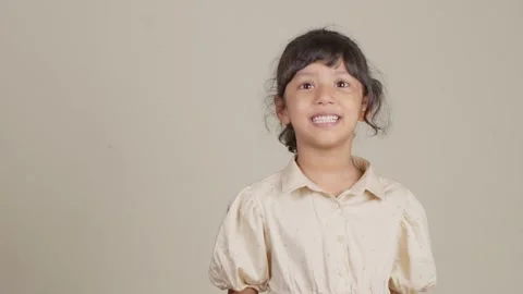 Child Displaying a Range of Emotions Stock Footage 281359170