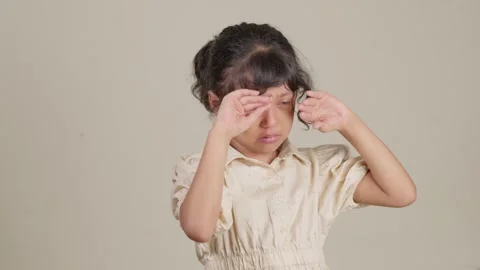 Child Displaying a Range of Emotions Video stock 281359177