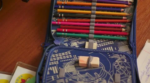 The child does the lessons at home Vidéo 67570848