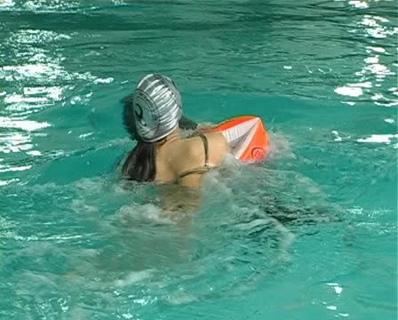 Child with dolphin Stock Footage 10919231