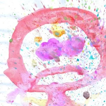 Child drawing Stock-Illustration