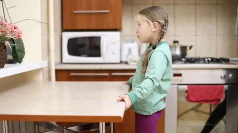 Child drinks juice Stock Footage 56516113