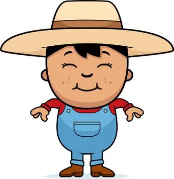 Child farmer Stock Illustration