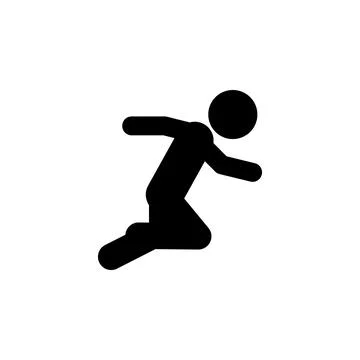 Child, fast, run icon. Element of child icon for mobile concept and web apps Stock Illustration