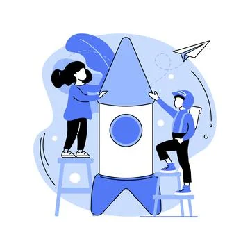Child friendly area abstract concept vector illustration. Stock Illustration