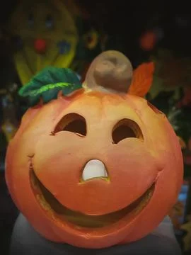 Child Friendly Pumpkin Stock Photos