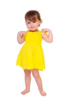 Child in full-length Stock Photos