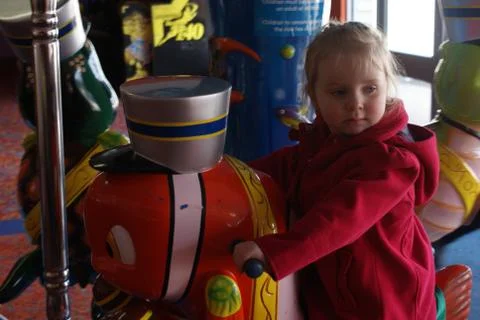 Child at Funfair Stock Photos