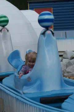 Child at Funfair Stock Photos