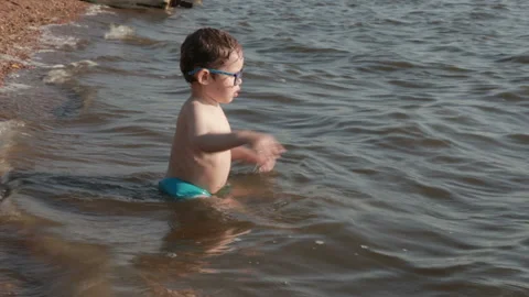 Child with glasses Stock Footage 92431326