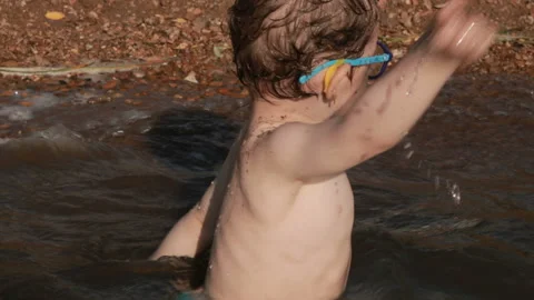 Child with glasses Stock Footage 92431396