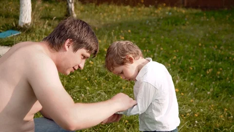 Child in glasses Stock Footage 93342669