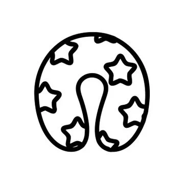 Child grooming icon vector. Isolated contour symbol illustration 스톡 일러스트