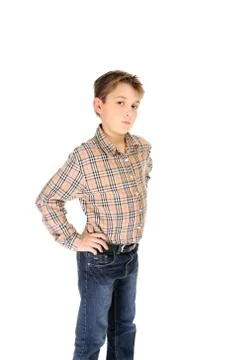 Child hands on hips Stock Photos