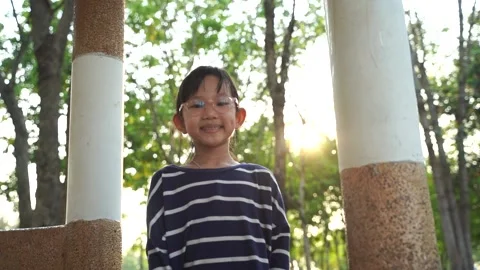 The child happy Slomo2 Stock Footage 131874456